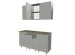 Кухонный гарнитур Аликанте-11/12 (1500 мм)