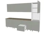 Кухонный гарнитур Аликанте-25/26 (3000 мм)