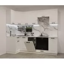 Кухонный гарнитур арт. 3 Тальк Вегас 1000х2450 мм