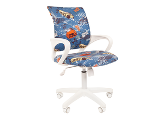 Кресло Chairman Kids 103 white машинки