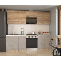 Кухонный гарнитур ЛОФТ-14 (2400 мм)