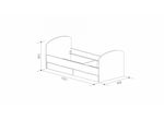 Кровать с ящиками ПМ-5 Юниор-6