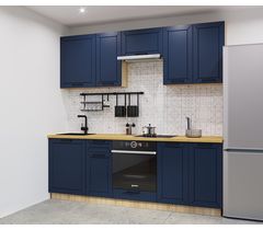 Кухонный гарнитур Океания Кристалл-6 (2400 мм)