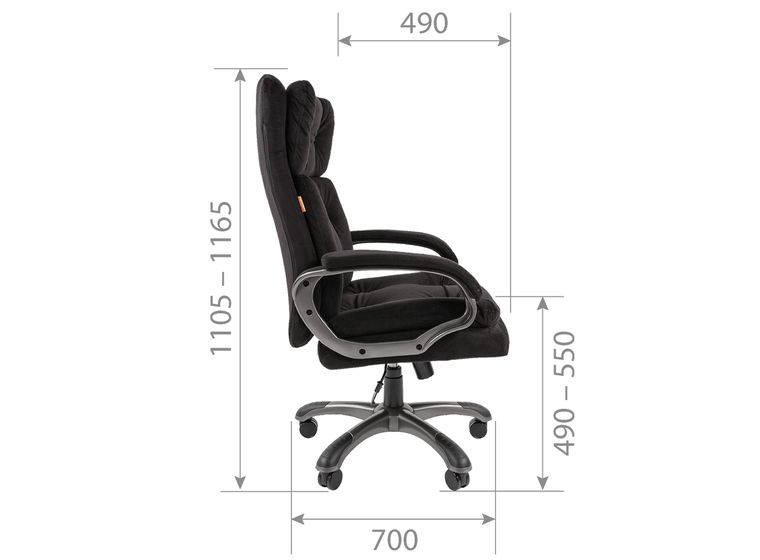 Кресло Chairman 442 ткань